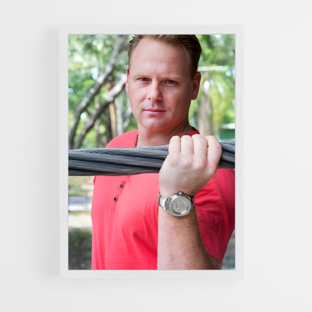 Poster Nik wallenda – affiche Saut à l’élastique (vue 3)